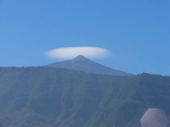 Teide, Ufo nuvole