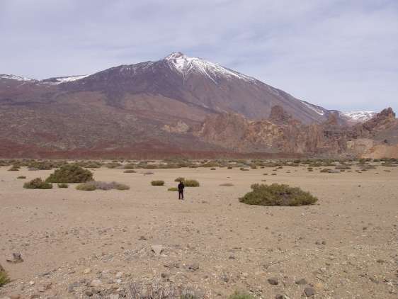 Teide, vista mina de San Jose