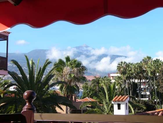 Vista Teide da La Paz