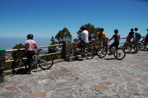 Mountain bike a Tenerife